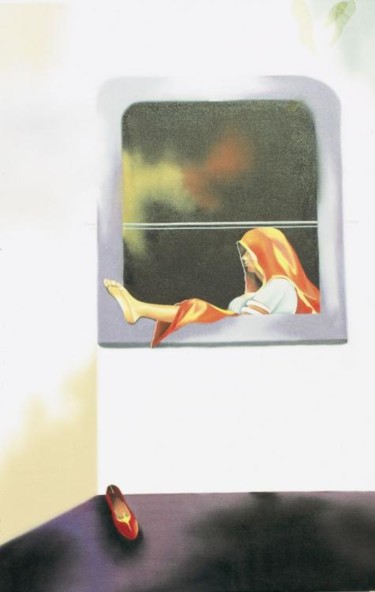 Painting titled "Ibteda Inteha" by Geeta Vadhera, Original Artwork