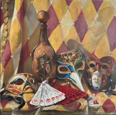 The Carnival Is Over Peinture intitulée "The Carnival Is Over" par Natasha Kuryshin, Œuvre d'art originale, Huile