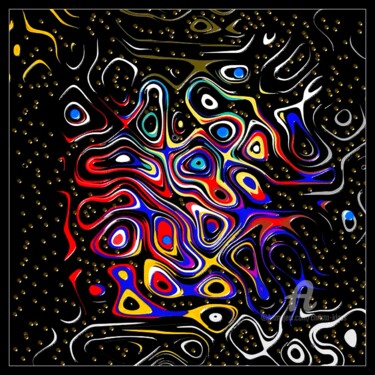 数字艺术 标题为“VARIATION "196"” 由Christa Kloß, 原创艺术品, 2D数字工作