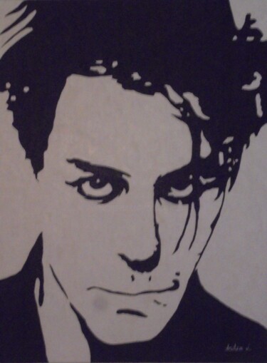 Schilderij getiteld "RAMMSTEIN" door Liubov Aristova, Origineel Kunstwerk, Olie