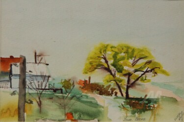 "2, Morning, Spring,…" başlıklı Tablo Volodymyr Chukhas tarafından, Orijinal sanat, Suluboya