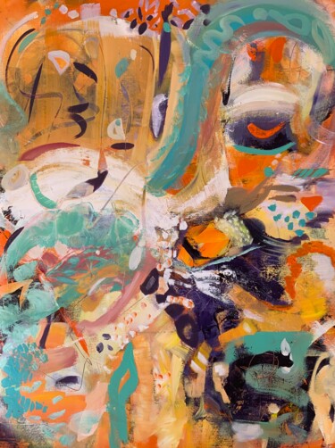 Painting titled "Forever new" by Marlise Witschi, Original Artwork, Acrylic
