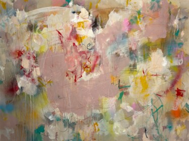 绘画 标题为“May be I rushed a b…” 由Eric Ruelland, 原创艺术品, 丙烯 安装在木质担架架上