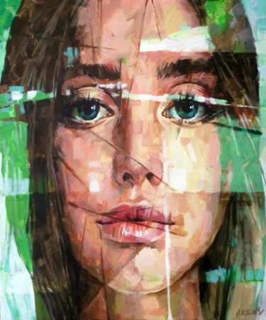 "PORTRAIT S" başlıklı Tablo Aleksandr Ilichev tarafından, Orijinal sanat, Akrilik