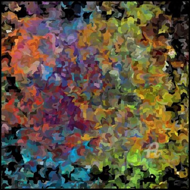 数字艺术 标题为“VARIATION "205” 由Christa Kloß, 原创艺术品, 2D数字工作