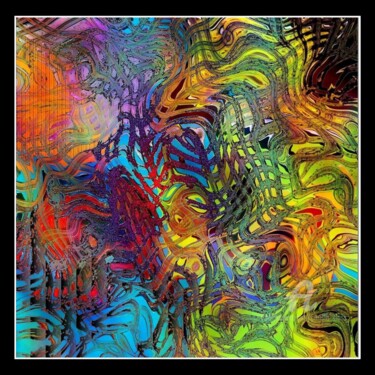 数字艺术 标题为“VARIATION "208"” 由Christa Kloß, 原创艺术品, 2D数字工作