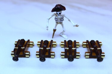 "A CRACK A SHOUT & T…" başlıklı Heykel Douglas Okerlund tarafından, Orijinal sanat, Metaller