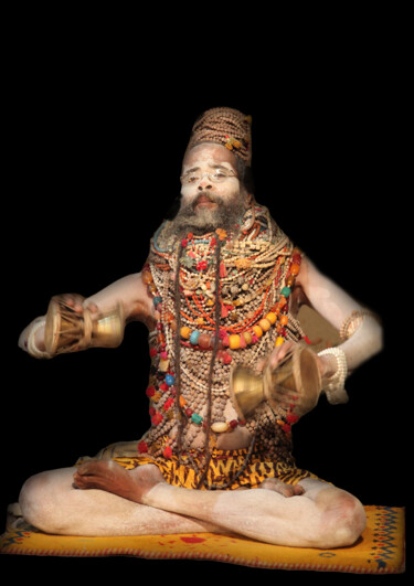"Sadhu 4" başlıklı Fotoğraf Jean-Claude Mathier tarafından, Orijinal sanat, Dijital Fotoğrafçılık