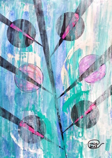 Believe & Imagine Collection n.70 by Mia Phlor 绘画 标题为“Believe & Imagine C…” 由Mia Phlor, 原创艺术品, 丙烯