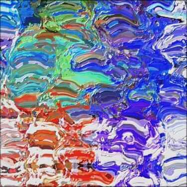 数字艺术 标题为“VARIATION "222"” 由Christa Kloß, 原创艺术品, 2D数字工作