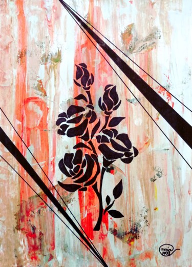 Believe & Imagine Collection n.90 by Mia Phlor Painting titled "Believe & Imagine C…" by Mia Phlor, Original Artwork, Acrylic