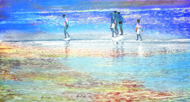 数字艺术 标题为“Escena de Playa” 由Alfonso García, 原创艺术品, 数码摄影