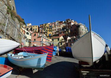 Fotografia intitolato "Manarola 2" da Jean-Claude Mathier, Opera d'arte originale, Fotografia digitale