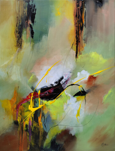 Peinture intitulée "ST07-23" par Althea, Œuvre d'art originale, Acrylique