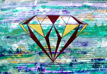 Believe & Imagine Collection n.104 by Mia Phlor Painting titled "Believe & Imagine C…" by Mia Phlor, Original Artwork, Acrylic