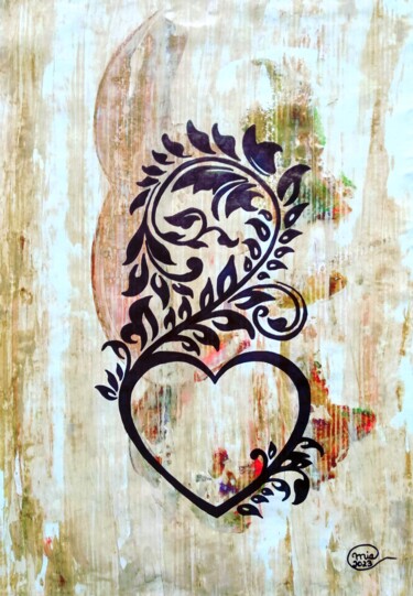 Believe & Imagine Collection n.105 by Mia Phlor Painting titled "Believe & Imagine C…" by Mia Phlor, Original Artwork, Acrylic