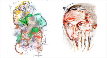I'm interested in his interest Arts numériques intitulée "I'm interested in h…" par Dima Dima Vil Ms Wilms (Rok Zivopisec Rock Painter), Œuvre d'art origin…