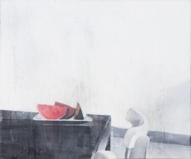 绘画 标题为“table (faded still…” 由Elina Evstig, 原创艺术品, 油