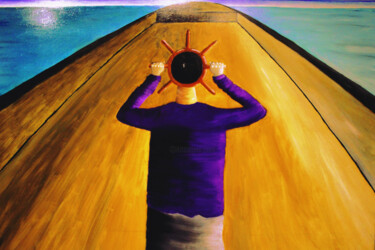 绘画 标题为““The Choice”” 由Konstantine Kakashvili, 原创艺术品, 油