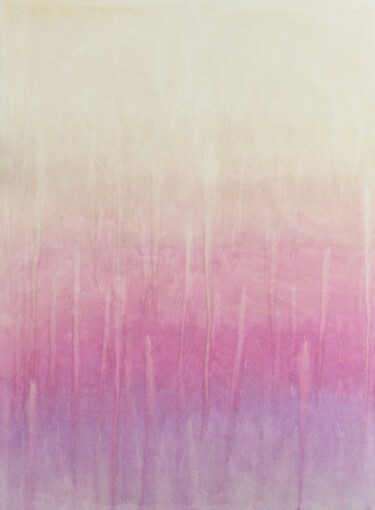 Painting titled "Ivory Magenta Violet" by Petr Johan Marek, Original Artwork, Oil