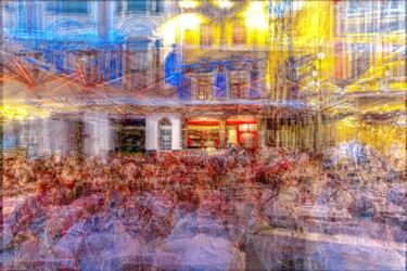 Photography titled "COQ HARDY" by Fabien Vanelslande, Original Artwork, Manipulated Photography
