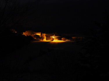 Photographie intitulée "L'Hom bye night" par Maga Créations, Œuvre d'art originale, Photographie non manipulée