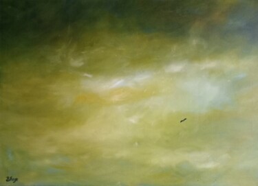 Peinture intitulée "siroco" par Béatrice Farge, Œuvre d'art originale, Huile Monté sur Châssis en bois