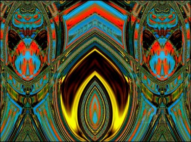 数字艺术 标题为“VARIATION "261"” 由Christa Kloß, 原创艺术品, 2D数字工作