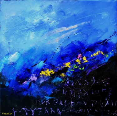 Peinture intitulée "Hopeful" par Pol Ledent, Œuvre d'art originale, Huile Monté sur Châssis en bois