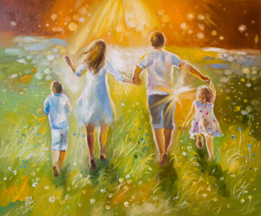 Shining Day. Giclée Print Painting. Printmaking titled "Shining Day. Giclée…" by Annet Loginova, Original Artwork, Digital Print