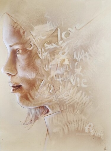 绘画 标题为“La pensée sauvage” 由Tolliac, 原创艺术品, 丙烯