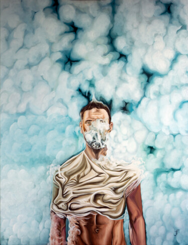 绘画 标题为“Aphanisis” 由Jean-François Ferbos, 原创艺术品, 油