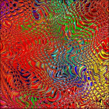 数字艺术 标题为“VARIATION "269"” 由Christa Kloß, 原创艺术品, 2D数字工作