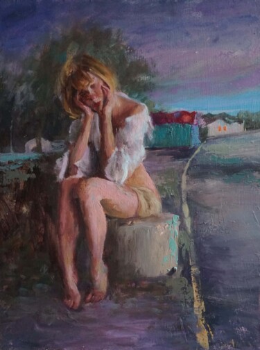 Pintura titulada "Ile de Ré 23" por Manuel Leonardi, Obra de arte original, Oleo