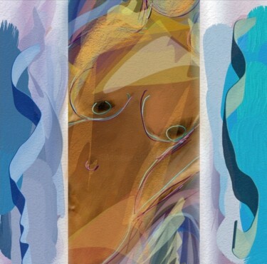 Arts numériques intitulée "Couleurs en douceur…" par Jacky Patin, Œuvre d'art originale, Peinture numérique
