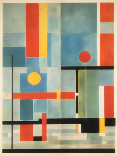 数字艺术 标题为“Abstract Expression…” 由Nabil Zeineddine, 原创艺术品, 数字油画