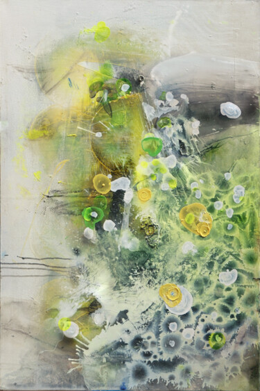 New Mass Malerei mit dem Titel "New Mass" von Adriano Ribeiro, Original-Kunstwerk, Acryl