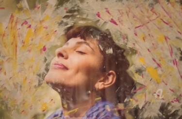 绘画 标题为“Rêve féminin” 由Roberto Urbano, 原创艺术品, 丙烯