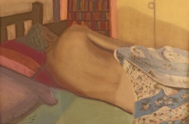 绘画 标题为“La sieste en été” 由Genevieve Fraysse, 原创艺术品, 粉彩