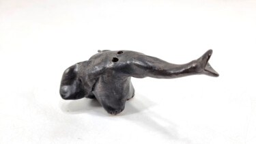Sculpture intitulée "ELEPHANT XXXIV" par Aare Freimann, Œuvre d'art originale, Céramique