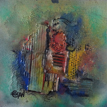 Peinture intitulée "VESTIGES" par Claude Géan, Œuvre d'art originale, Acrylique