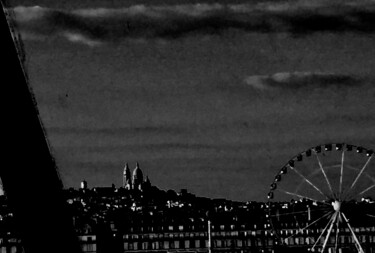 Fotografía titulada "Le Sacré Cœur et la…" por Luigi Pulgas-Lataste, Obra de arte original, Fotografía digital Montado en Ot…