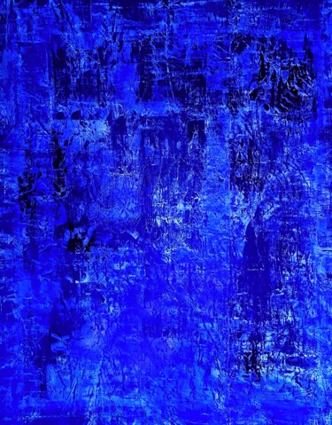 Peinture intitulée "DEAP WATER SKIN" par Anne Girault Bardaud, Œuvre d'art originale, Acrylique