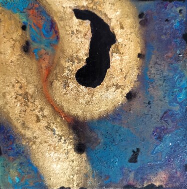 Malerei mit dem Titel "Keyhole" von Lynda Rosemarie Stevens, Original-Kunstwerk, Acryl