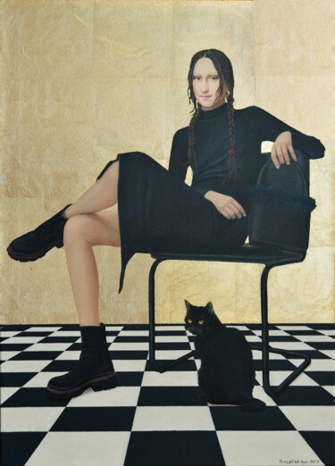 New Apparel Painting titled "New Apparel" by Nataliya Bagatskaya, Original Artwork, Acrylic
