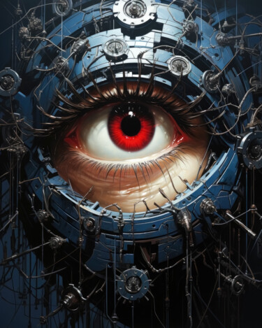 数字艺术 标题为“Welcome to The Mach…” 由Jean Luc Michon, 原创艺术品, AI生成的图像