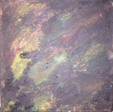Schilderij getiteld "La nature ( sans bl…" door Grégory Fernandez, Origineel Kunstwerk, Olie