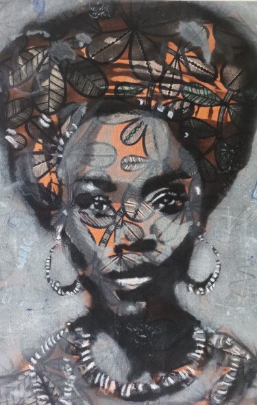 Painting titled "Flow" by Alder, Original Artwork, Spray paint