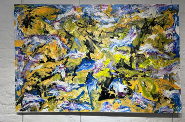 Colors of the wind 7 Painting titled "Colors of the wind 7" by Volodymyr Oleshchuk, Original Artwork, Oil