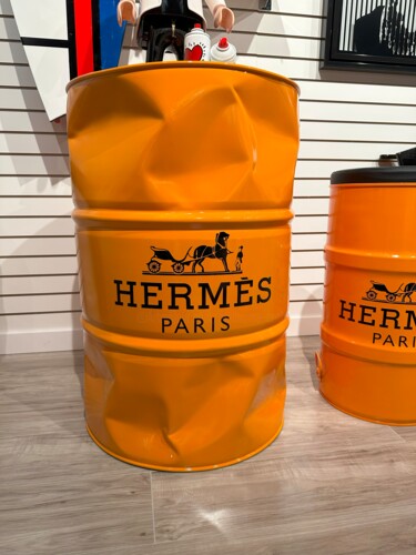 雕塑 标题为“Hermes can” 由Guillaume Anthony, 原创艺术品, 金属